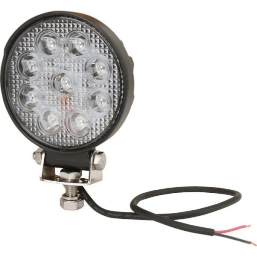 REFLEKTOR ROBOCZY LAMPA LED 12/24V okrągła (05987)