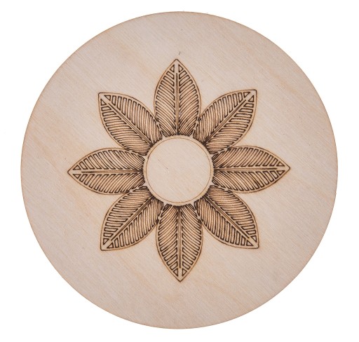 PODKŁADKA ażurowa pod kubek 10cm ozdoba DECOUPAGE