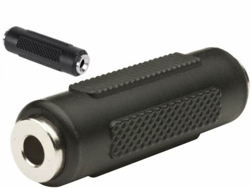 ŁĄCZNIK ADAPTER JACK GNIAZDO GNIAZDO 3,5MM