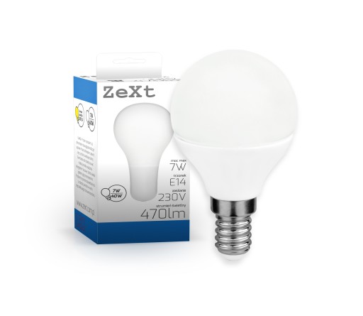 Żarówka LED E14 7W ciepła SMD 2835 230V A45