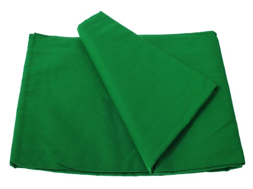 TŁO ZIELONE materiałowe 1,8x3m GREEN BAWEŁNA