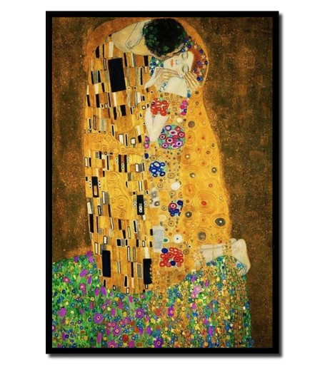 obraz Gustav Klimt Pocałunek reprodukcja w ramie