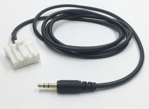 KABEL ADAPTER MEDIA AUX JACK 3,5 MAZDA 2 3 5 6 MP