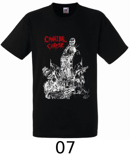 Cannibal Corpse T-Shirt Koszulka DUŻO WZORÓW M