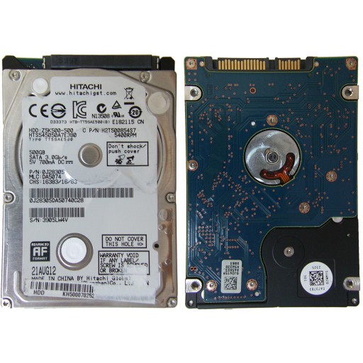 HITACHI HTS545050A7E380 | 0J28305 | wykrywany QqK