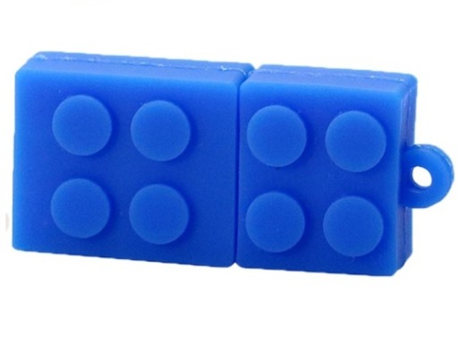 PENDRIVE USB 16 GB KLOCKI LEGO NIEBIESKIE WYS24HPL