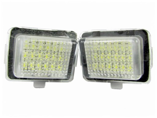 Oświetlenie Rejestracji led Mercedes w204 w212 w22