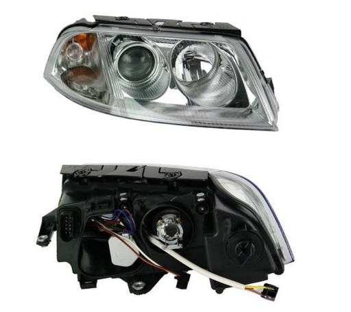 REFLEKTOR LAMPA PRZÓD VW PASSAT B5 FL 00- L/P NOWY