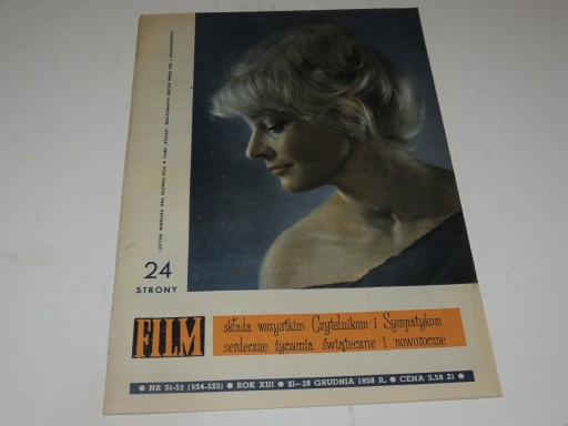 FILM 51-52/1958 L Winnicka, B Bardot, B Połomska