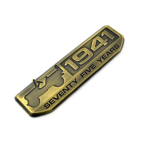 JEEP 75TH ANNIVERSARY ZNACZEK EMBLEMAT NOWOŚĆ HIT
