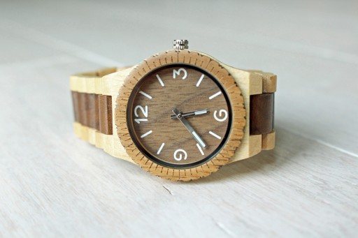Drewniany zegarek EkoCraft ALBATROSS elegancki