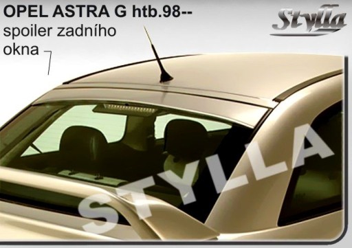 spoiler spojler gorny do Opel Astra G lfb 1998--