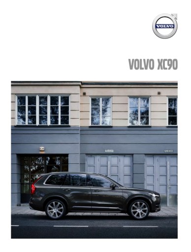 Volvo XC90 prospekt model 2019