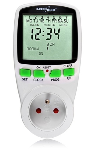 WYŁĄCZNIK BOILER PROGRAMATOR CZASOWY CYFROWY TIMER