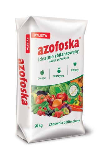 AZOFOSKA 20 kg nawóz uniwersalny pylista do ogrodu