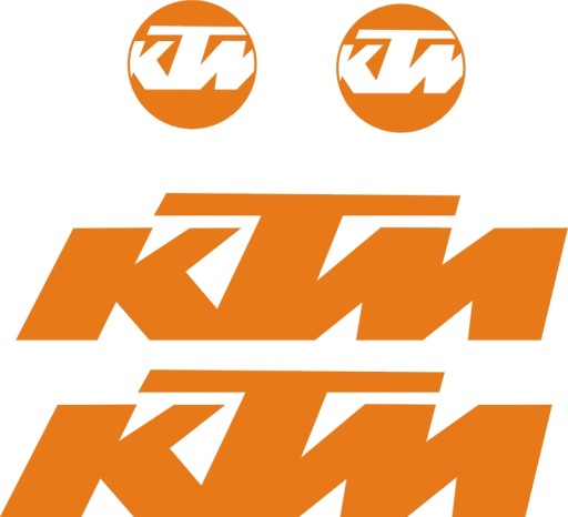 KTM naklejki DOSTĘPNE RÓŻNE KOLORY