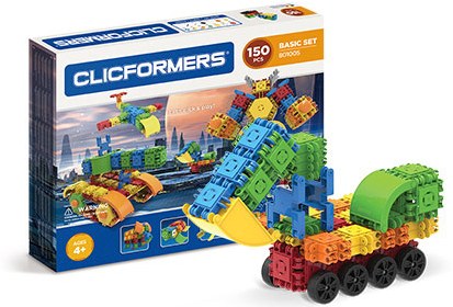 CLICS PL klocki CLICFORMERS 801005 150el. NOWOŚĆ !