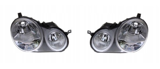 REFLEKTOR LAMPA PRZÓD VW POLO 2002-2005 KOMPLET