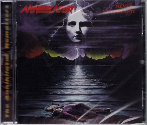 CD- ANNIHILATOR- NEVER, NEVERLAND (NOWA W FOLII)