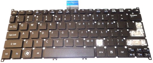 ACER Aspire S3-371 S3-391 S3-951 klawisz mocowanie zaczep gumka