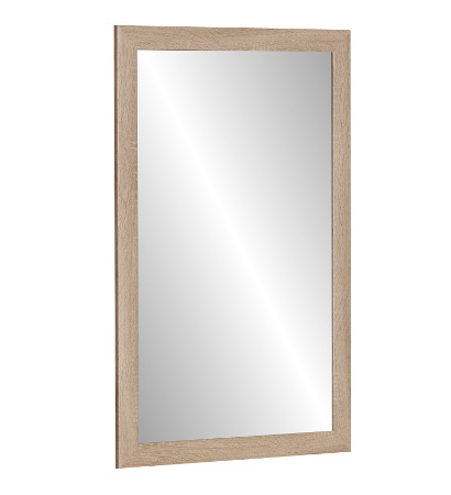 LUSTRO w ramie 90x60 RAMA DĄB SONOMA + gratis!