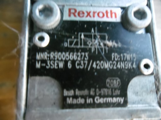 ZAWÓR GNIAZDOWY M-3SEW 6 C37/420MG24N9K4 REXROTH