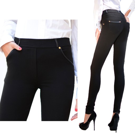 ADDAMS SPODNIE KLASYCZNE 4 KIESZENIE DO 9XL 333