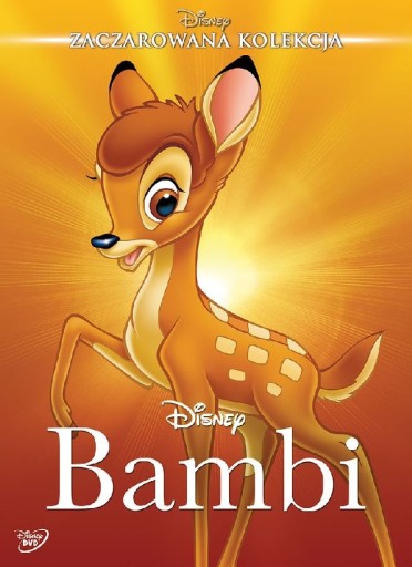 BAMBI 1 - Bajka DISNEY DVD +Dodatki Dubb PL wys24h