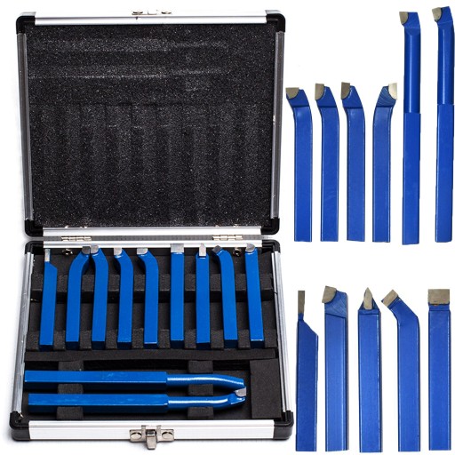 Noże tokarskie - nóż tokarski 10 x 10 mm kpl 11szt