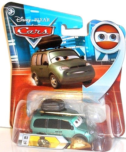 VAN TURYSTA Radiator Springs Auta Cars Mattel 1:55