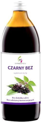 SOK NATURALNY Z CZARNEGO BZU 500ML BEZ DODATKÓW