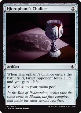 MTG 4x Hierophant's Chalice