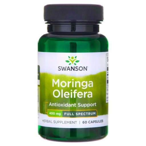 SWANSON MORINGA OLEJODAJNA OLEIFERA 400mg 60k