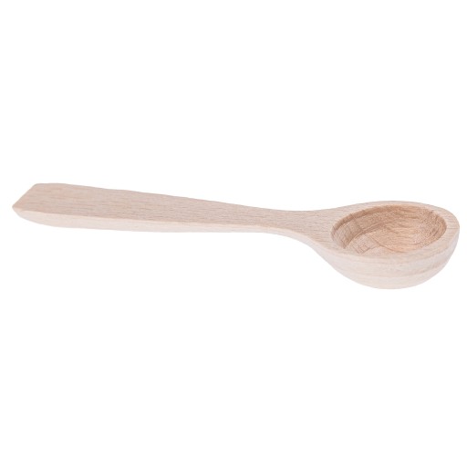 DREWNIANA ŁYŻECZKA łyżka CZERPAK do przypraw 8 cm