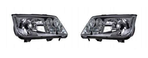 REFLEKTOR LAMPA PRZÓD VW BORA 1999- H4 H3 KOMPLET