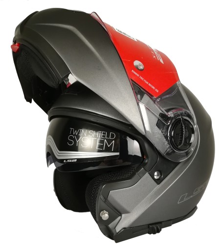 KASK SZCZĘKOWY LS2 FF325 STROBE TITAN ROZ. XS