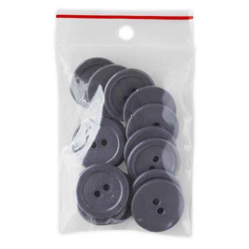 ~FUKSIK~ guziki guziczki 15szt 20mm guzik grafit