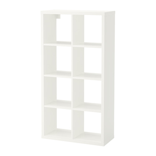 IKEA FLYSTA regał 69x31x132 cm BIAŁY, szafka półka