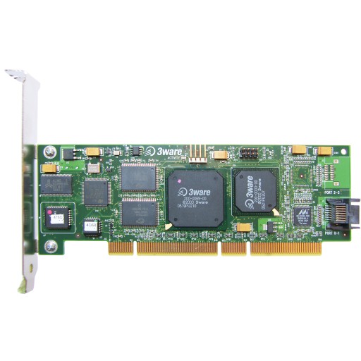 PCI-X 2X SATA 3WARE AMCC 100% FuJ