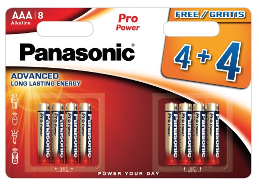 96x BATERIE ALK. LR03/AAA PANASONIC PRO POWER