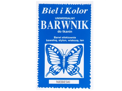 Barwniki do Tkanin Barwnik do Ubrań Niebieski