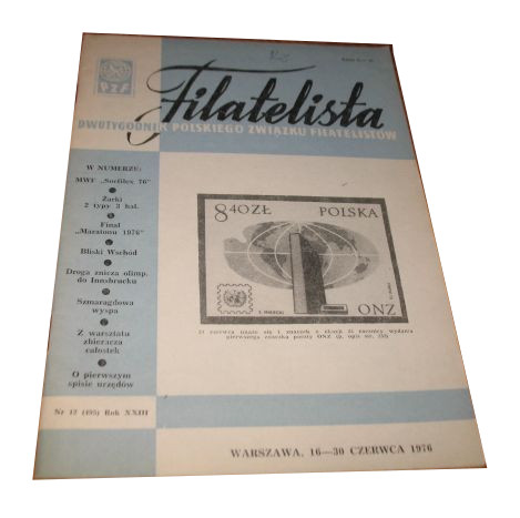 Filatelista 12 / 1976 P