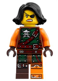 LEGO FIGURKA LUDZIK NINJAGO - CYREN