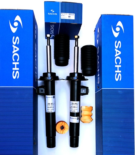 SACHS AMORTYZATORY PRZÓD BMW 3 E90 E91 E92 +ODBOJE