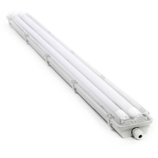 4xOprawa garażowa 120cm +8xŚwietlówa LED 4000K