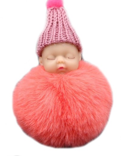 BRELOK LALECZKA POMPON KEYCHAIN ZAWIESZKA DO KLUCZ