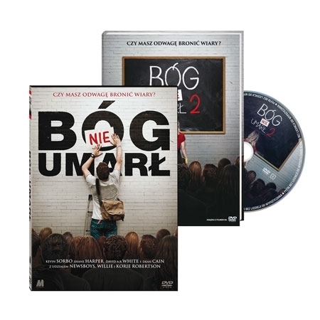 BÓG NIE UMARŁ + BÓG NIE UMARŁ 2 - pakiet 2xDVD