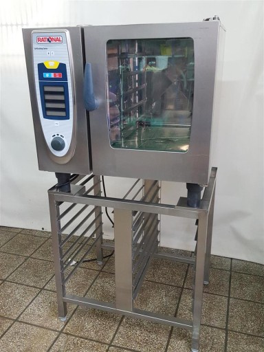 Piec KONWEKCYJNO PAROWY RATIONAL SCC 61 GAZOWY