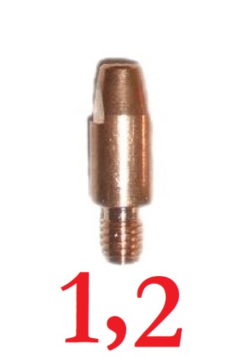 Końcówka prądowa M6x28 1,2mm