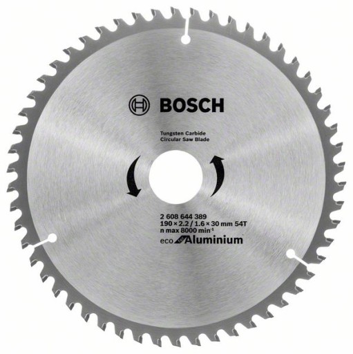 BOSCH PIŁA 190 x 30 54z ECO ALUMINIUM UNIWERSALNA